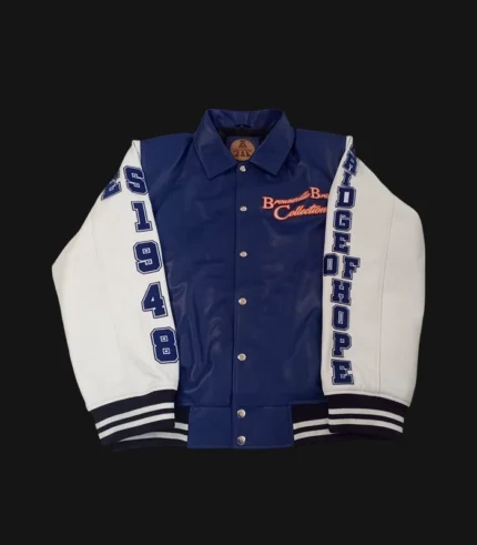 Brick Leather Varsity Jackets